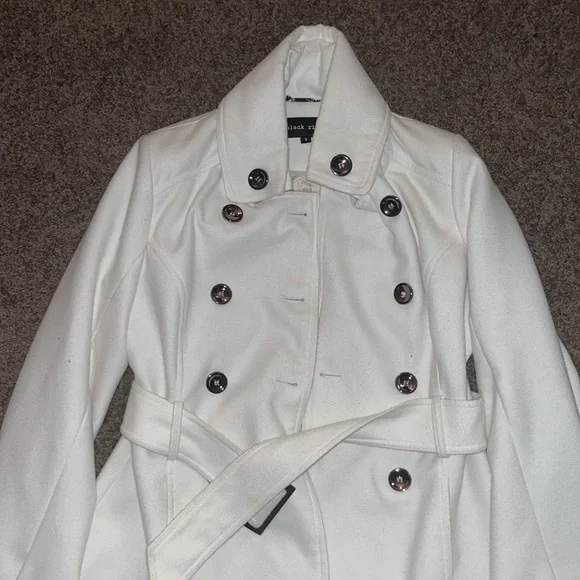 White peacoat in good condition - Picture 4 of 7
